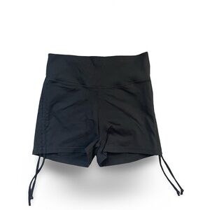 IMPAKT Black Scrunch Butt Drawstring Athletic Shorts - Medium